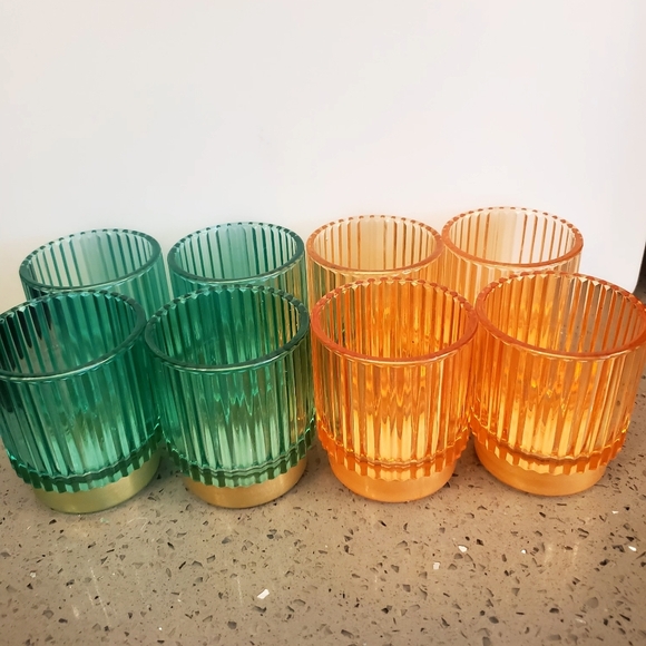 Other - 8 Colorful Candle Votives